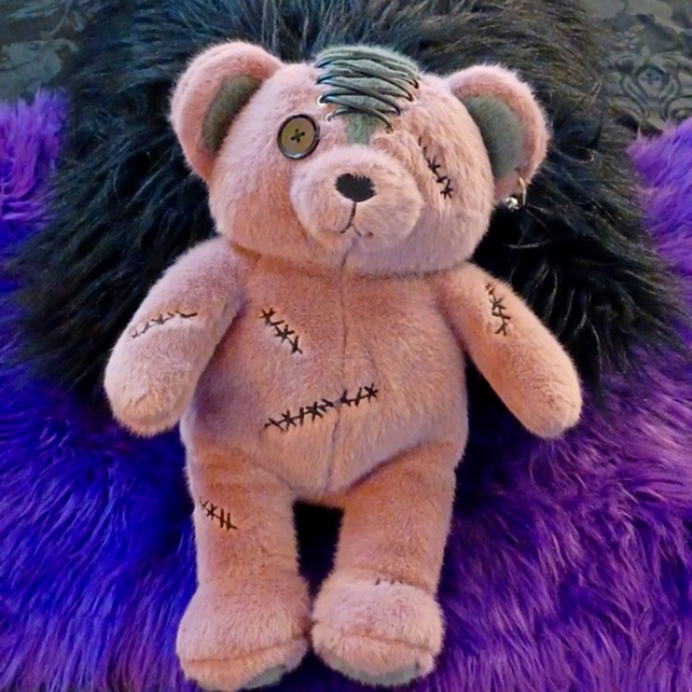 DOLLSKILL TRICKZ N TREATZ BEAR OF THE UNDEAD BACKPACK SUPER SOFT